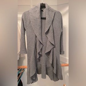 Cardigan INC grey long cardigan